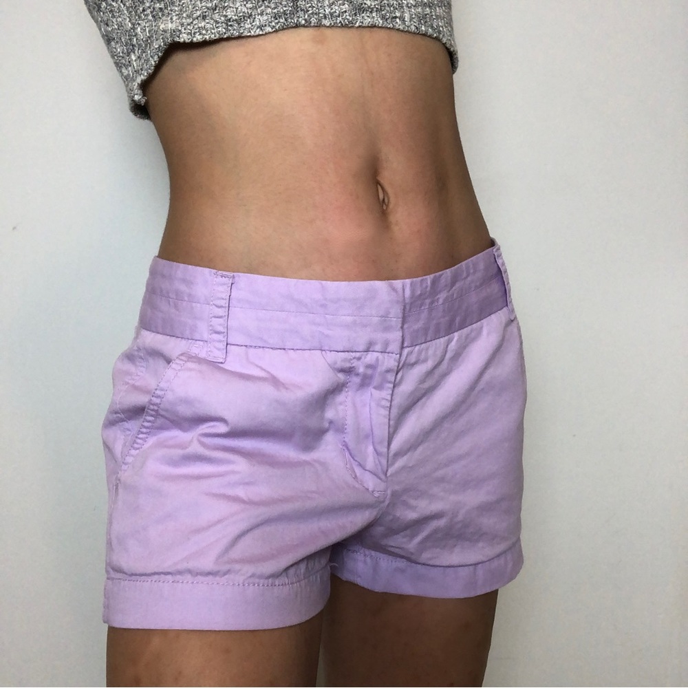J. Crew Purple Chino Broken-In Shorts!!